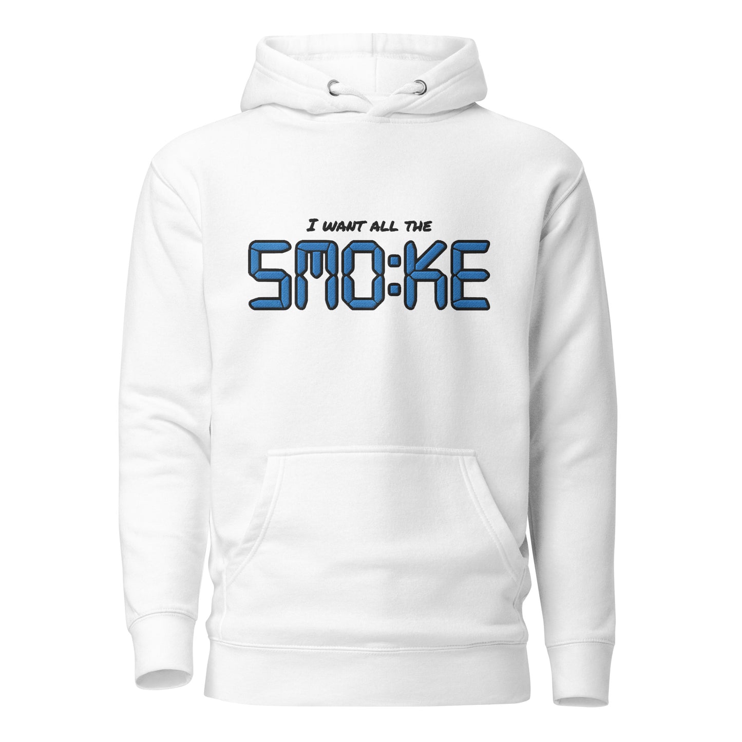 Embroidered All the Smoke Hoodie